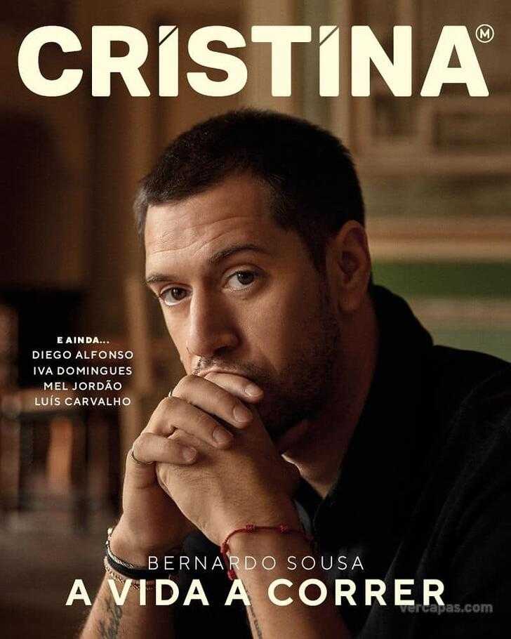 Bernardo Sousa Capa da Revista Cristina