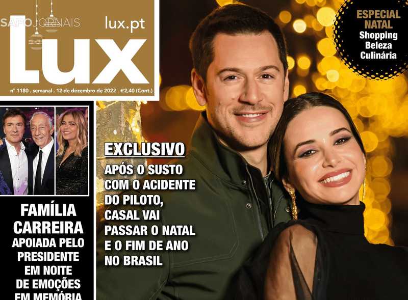 Bernardo Sousa e Bruna Gomes são capa da Lux